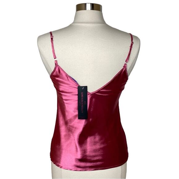 Love for Humanity Couture Satin V-Neck Tank Top Women’s Size Small New NWT - Picture 2 of 10